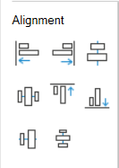 Alignment section on Format Tools in SlideBazaar's PowerPoint plugin