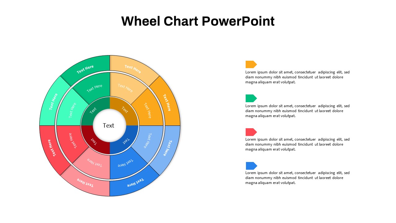 Wheel Chart PowerPoint Templates