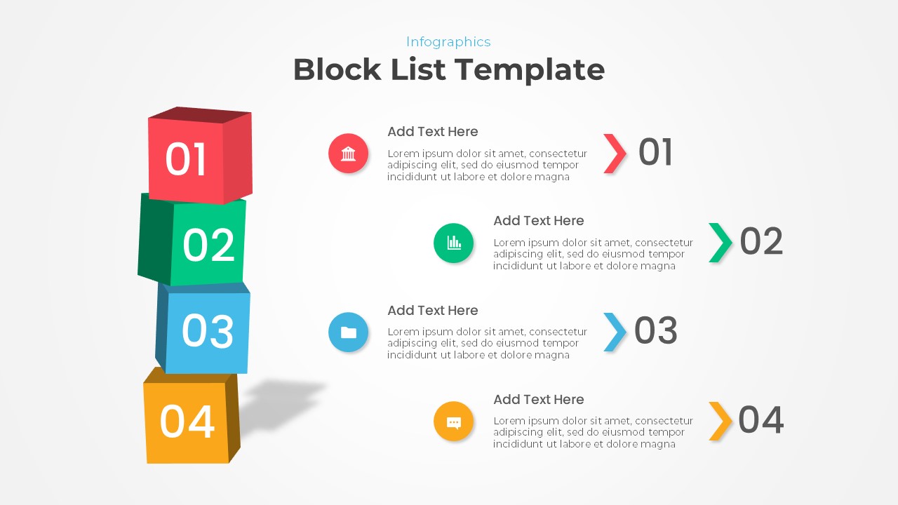 Block List PowerPoint Template - SlideBazaar