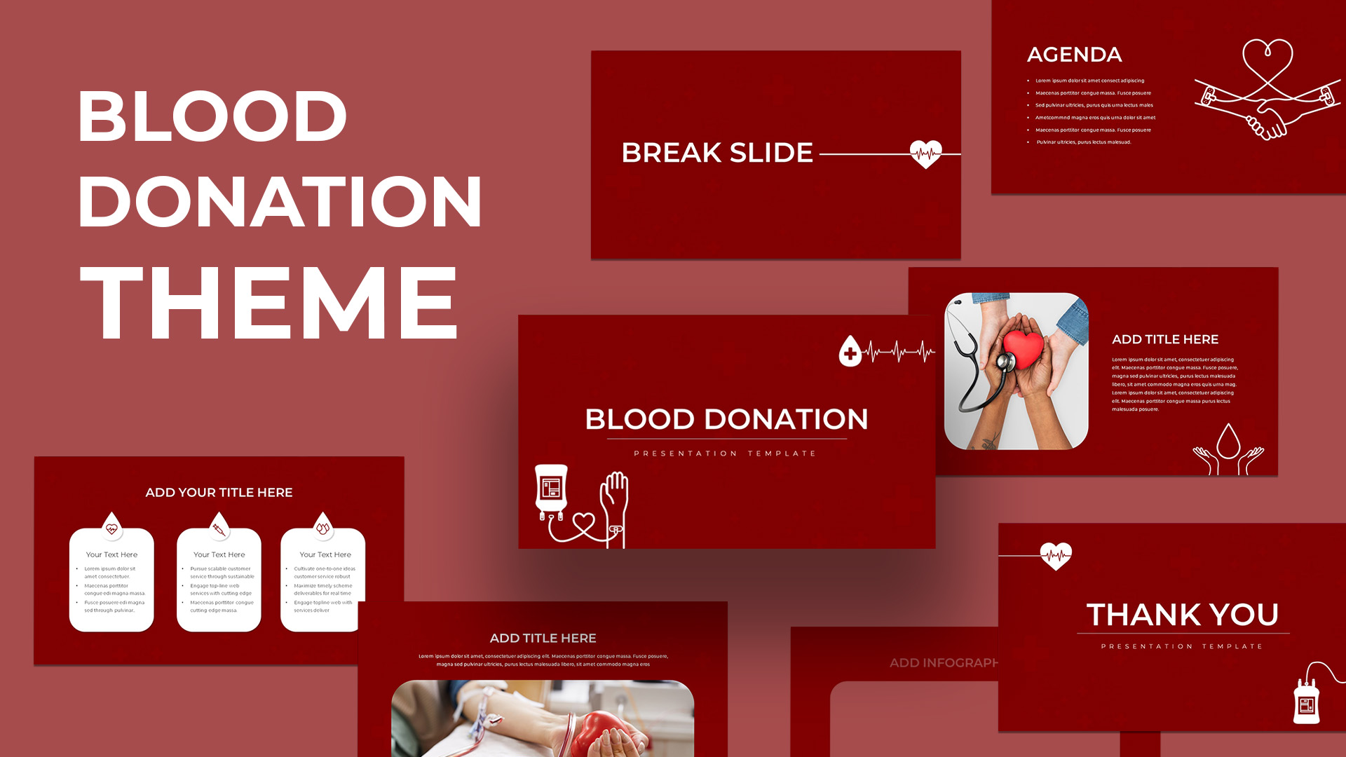 Blood Donation PowerPoint Theme