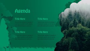 Forest-PowerPoint-Theme-Agenda