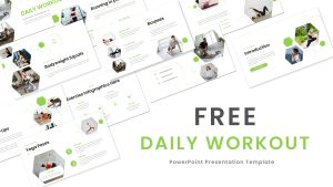 Free Daily Workout PowerPoint Template