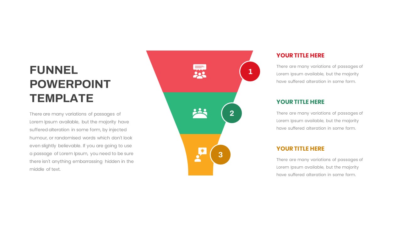 Free Funnel PowerPoint Template