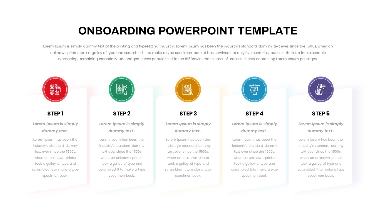 Free Onboarding PowerPoint Template