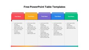 Free-PowerPoint-Table-Template