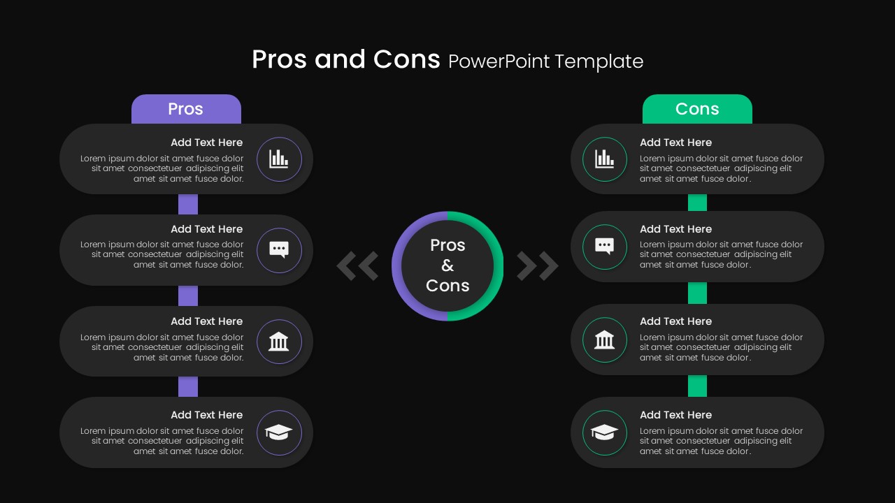 Free Pros And Cons PowerPoint Template - SlideBazaar