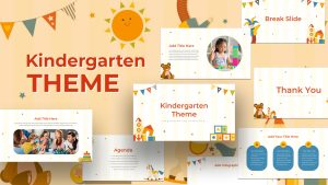 Free Kindergarten PowerPoint Theme