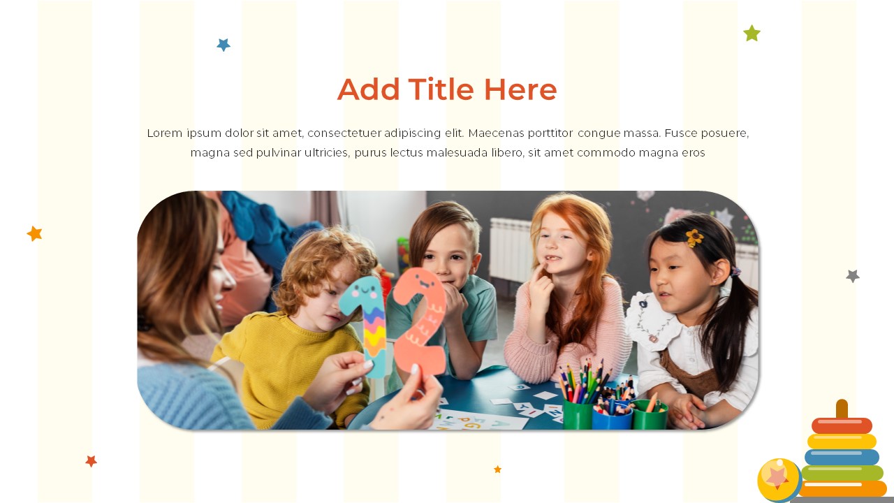 Kindergarten-PowerPoint-Themes-Text