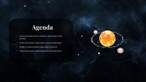 Space-PowerPoint-Theme-Agenda