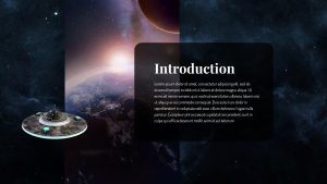 Space-PowerPoint-Theme-introduction