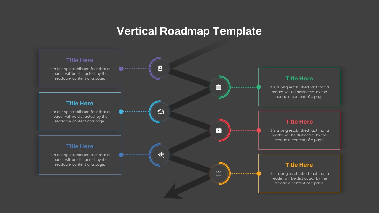 Vertical-Roadmap-PowerPoint-Templates-Spiral