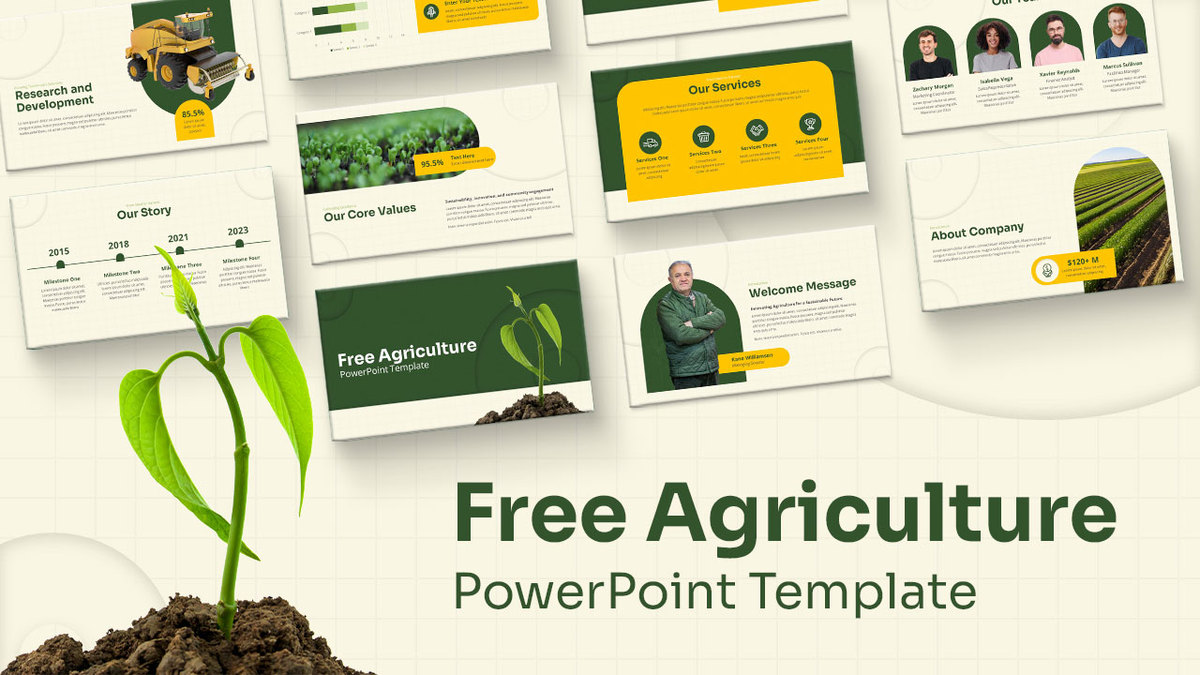 Free Agriculture PowerPoint Template