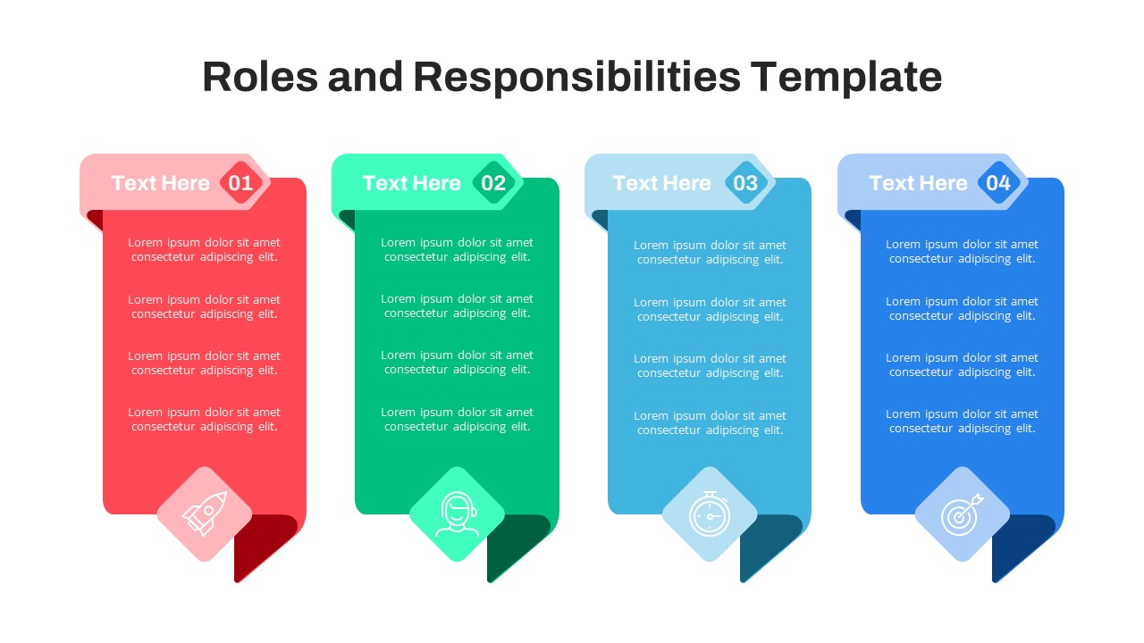 Free Roles And Responsibility PowerPoint Template