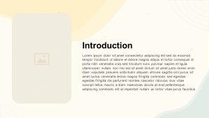 Minimal Background PowerPoint Theme Introduction Slide