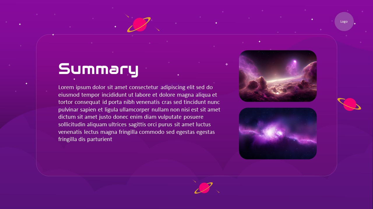 Space-Background-PowerPoint-Theme-Summary