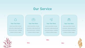 Aqua Farm PowerPoint Theme service