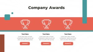 Consulting Pitch Deck PowerPoint Template awards