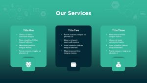 Fintech PowerPoint Theme services