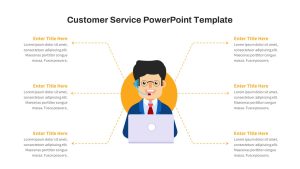 Free Customer Service PowerPoint Template featured image