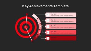 Free Key Achievements PowerPoint Presentation Template