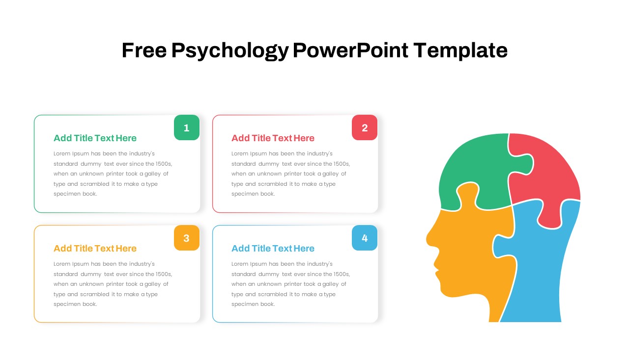 Free Psychology PowerPoint Template