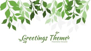 Greeting PowerPoint Theme