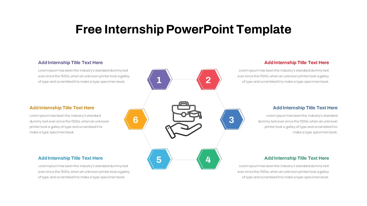 Internship PowerPoint Templates Free