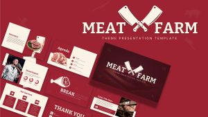 Meat Farm PowerPoint Theme