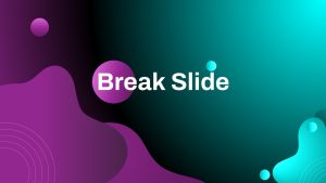 PowerPoint Abstract Theme break slide