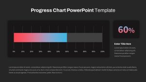 Progress Chart PowerPoint Presentation Template