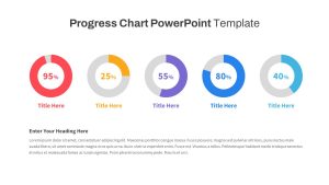 Progress Chart PowerPoint Template