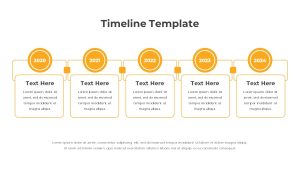 Research Proposal PowerPoint Template Timeline Template Slide