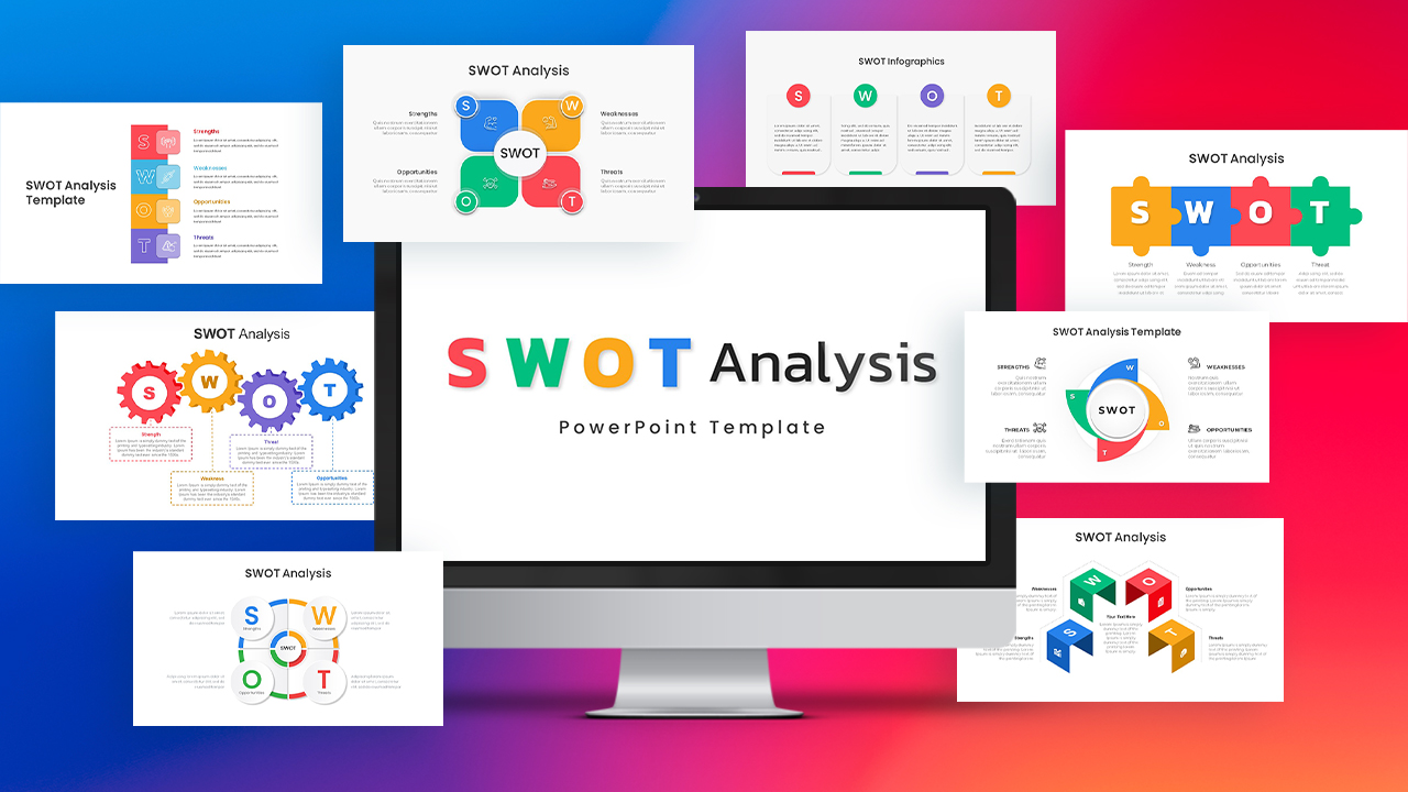 swot analysis template PowerPoint featured image