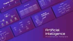 Free AI Artificial Intelligence PowerPoint Template