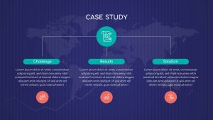 Free Stock Market PowerPoint Template case study