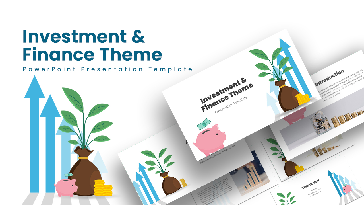 Investment & Finance PowerPoint Theme featured image