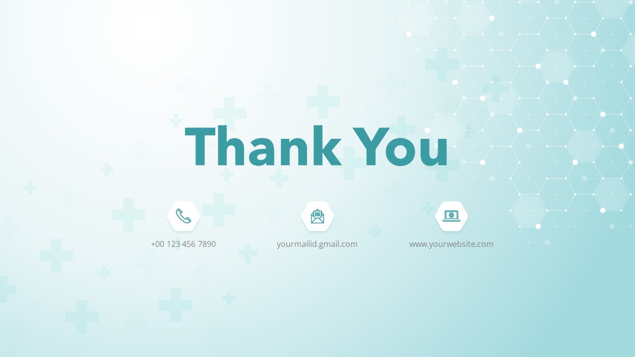 Medical Consulting PowerPoint Presentation Theme thank you slide