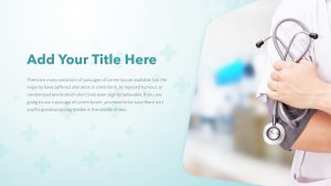 Medical Consulting PowerPoint Presentation Theme title