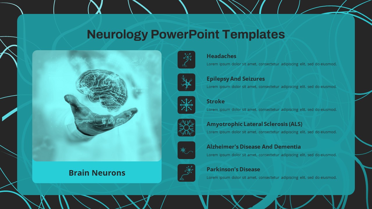 Neurology PowerPoint Template Free SlideBazaar