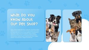 Pet Shop PowerPoint Deck Template Free details