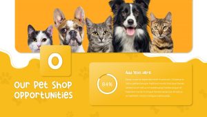 Pet Shop PowerPoint Deck Template Free opportunities