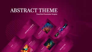 PowerPoint Presentation Abstract Theme