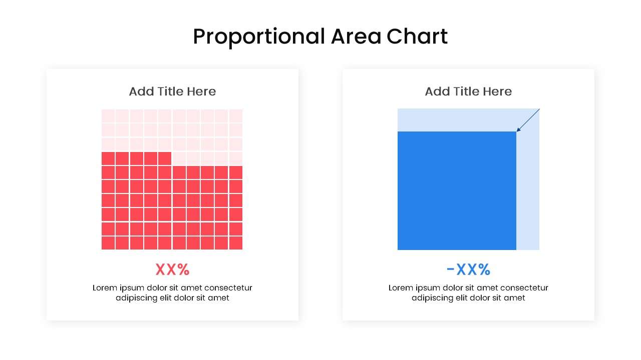 Proportional Area Chart PowerPoint Template