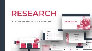 Research Presentation PowerPoint Template Free