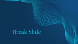 Abstract PPT Theme Break Slide