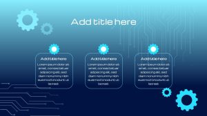 Cyber Security PowerPoint Theme text