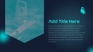 Cyber Security Theme For PowerPoint Slide