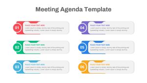 Free Meeting Agenda PowerPoint Template featured image