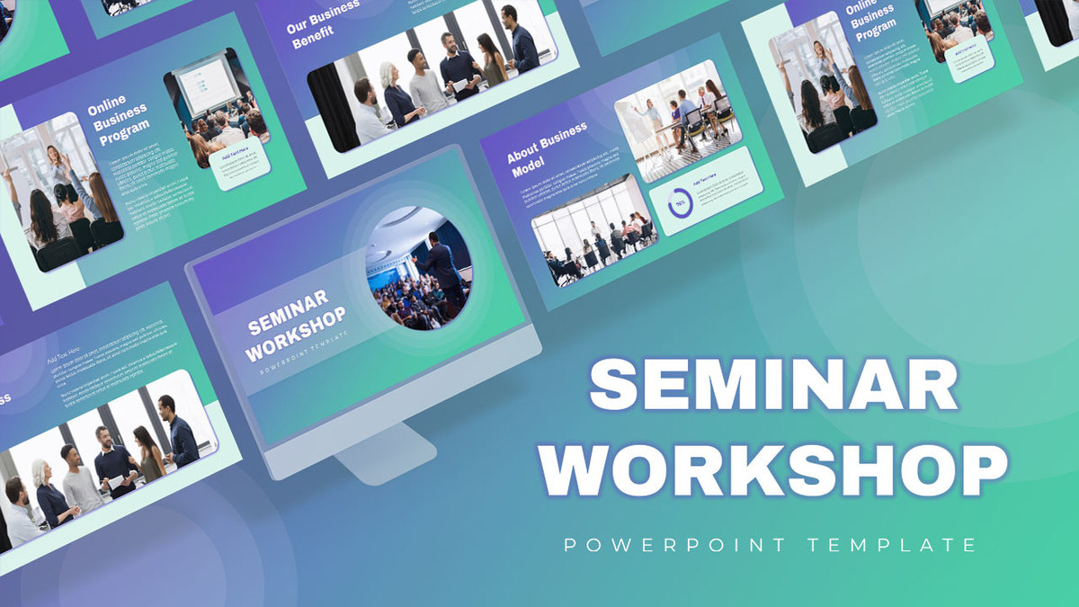 Free Seminar PowerPoint Template featured image