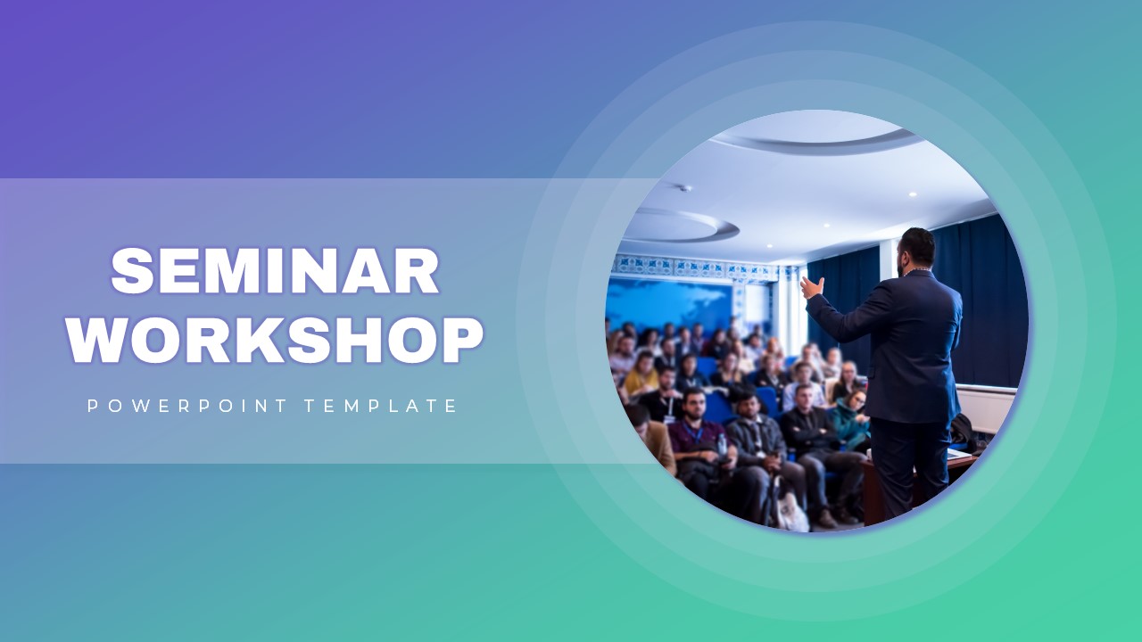 Free Seminar PowerPoint Template - SlideBazaar